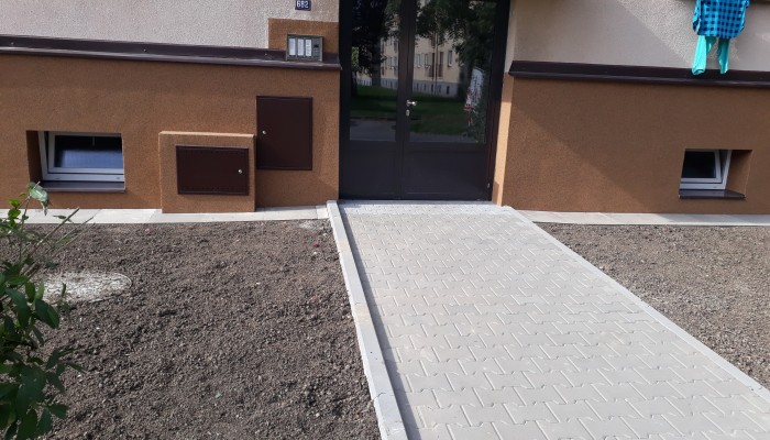 Bytový dům ul. Komenského č. p. 682 - sanace suterénu